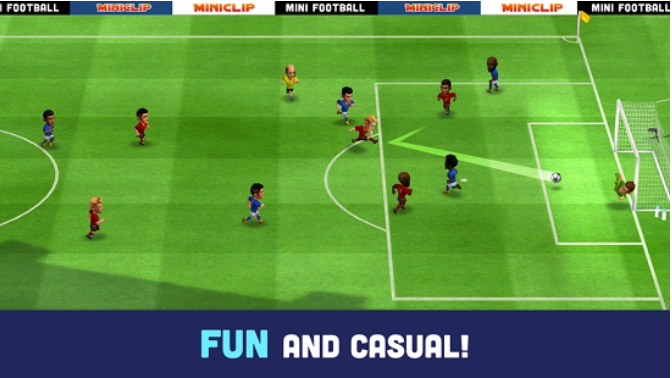 迷你足球游戏下载安装_迷你足球(Mini Football)手游最新下载正式版 截图1