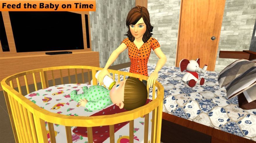 虚拟妈妈婴儿护理游戏汉化中文版图片1