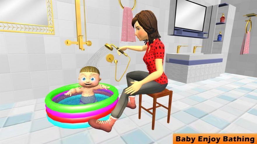 虚拟妈妈婴儿护理游戏汉化中文版v1.0.0 截图0