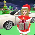 圣诞圣诞老人女孩开车游戏官方最新版 v1.0