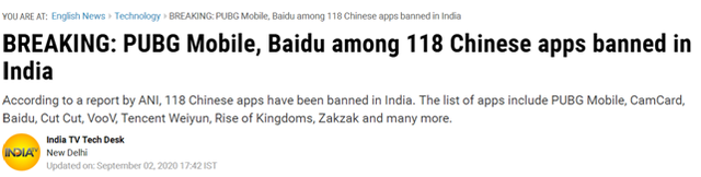 印度宣布再禁用118款中国App怎么回事？印度已禁用224款中国App[多图]图片3