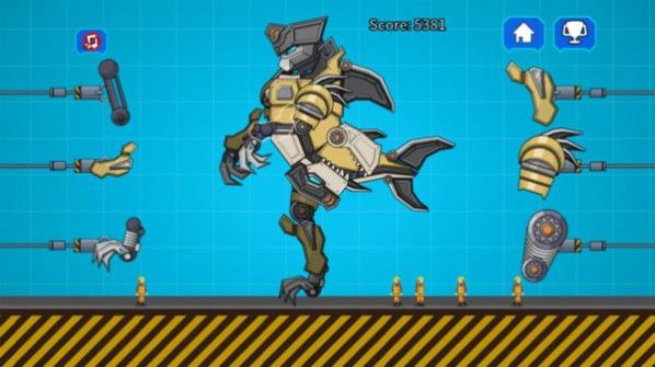 鲨鱼机器人2020无限金币无限钻石版最新破解版