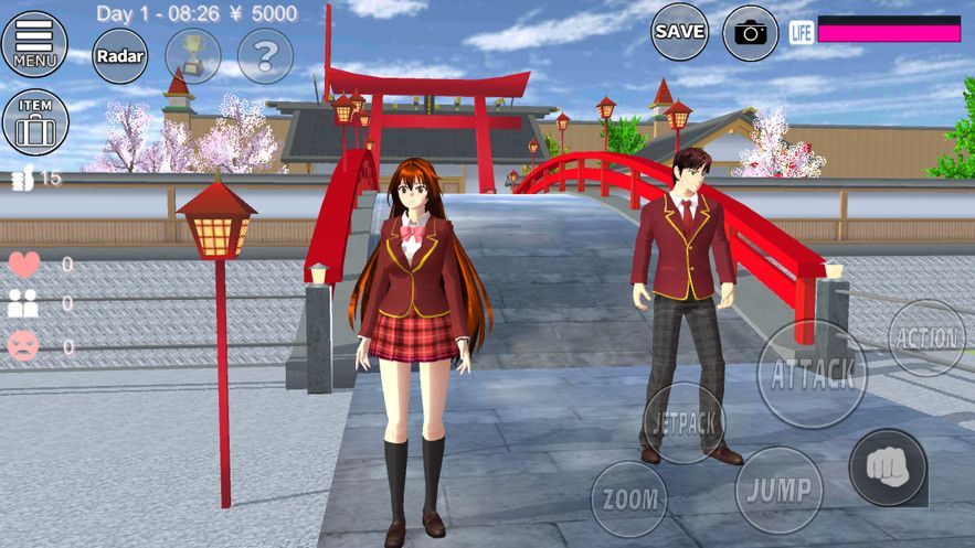 樱花校园模拟器最新版中文无限金币版2020