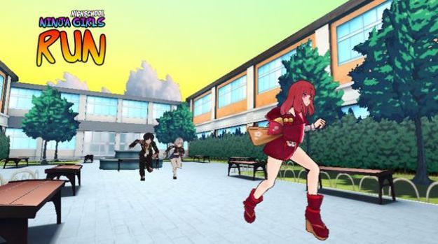 高中少女跑酷游戏最新版图片1