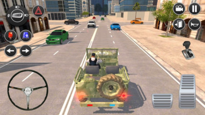 警察吉普车模拟器游戏中文版 截图2