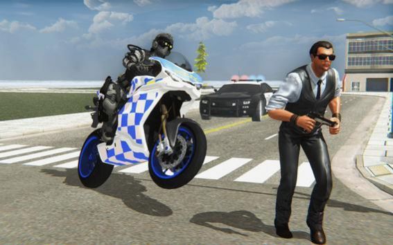 骑着摩托车的警察游戏官方版