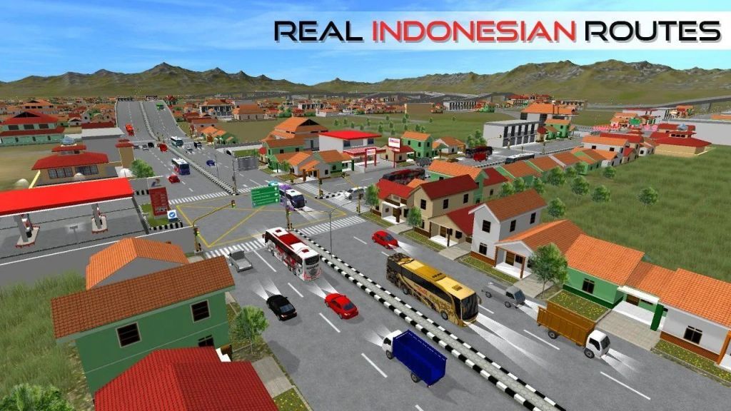 印尼巴士模拟器3.4.3版本汉化版中文破解版