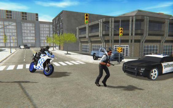 骑着摩托车的警察游戏官方版v1.2 截图0
