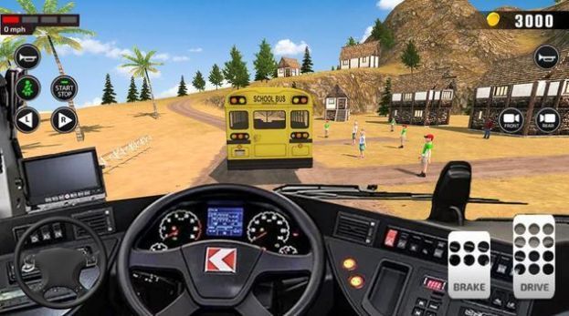 越野校车司机3D游戏官方版v1.0 截图1