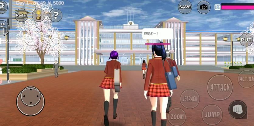 樱花校园模拟器最新版下载有别墅中文版