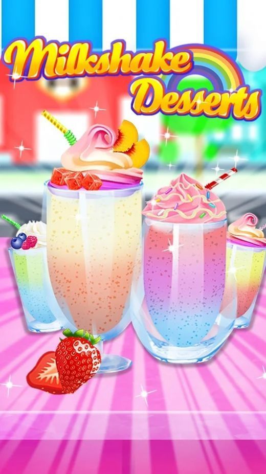 甜奶昔甜点模拟器游戏中文安卓版v1.0 截图0