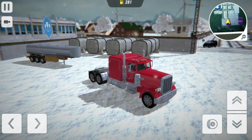 雪地卡车模拟器游戏官方版v1.1 截图0