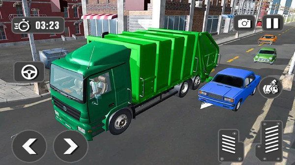 微信清理垃圾车小程序游戏