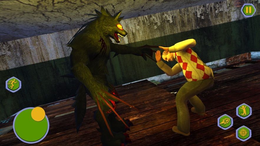 可怕的狼巨头森林怪物游戏安卓版v1.0 截图1