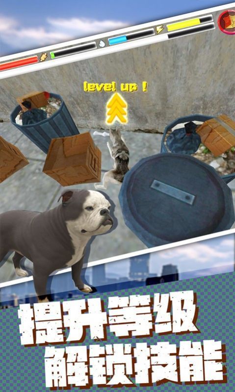 流浪狗生存模拟器游戏安卓版v1.1 截图2