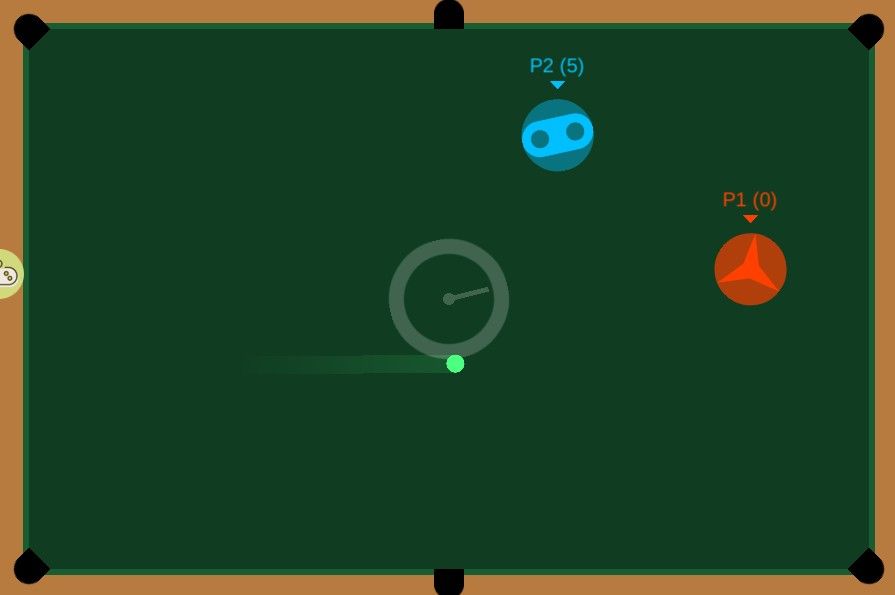 微信陀螺桌球小程序游戏图片1