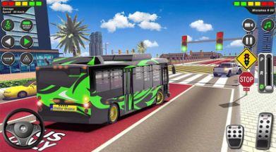 儿童巴士驾驶游戏官方版v1.2 截图0