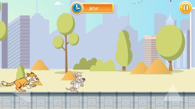 老鼠奔跑和跳跃游戏安卓版v2.0 截图1