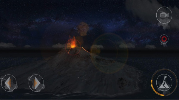 超真实火山爆发模拟器游戏下载手机版最新版v1.1 截图2