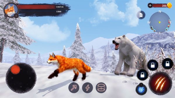野生狐狸模拟器游戏无限金币中文破解版