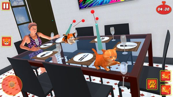 沙雕猫模拟器中文版游戏图片1
