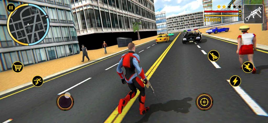 飞天蜘蛛超级英雄游戏安卓版v1.1 截图4