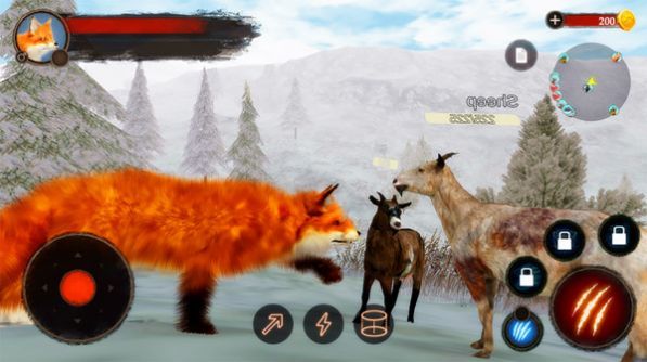 野生狐狸模拟器游戏无限金币中文破解版图片1