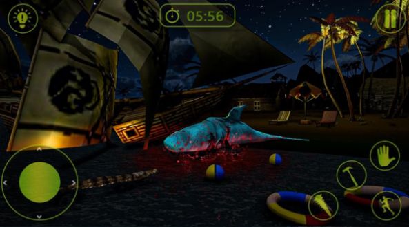 鲨鱼狩猎模拟器游戏无限金币中文破解版v1.2 截图0
