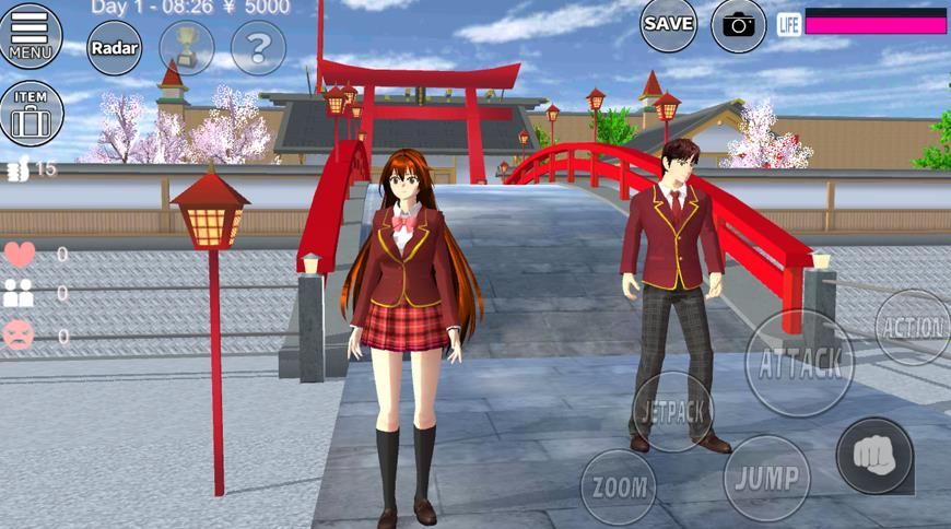 樱花校园模拟器更新万圣节服装中文版十八汉化下载v1.038.01 截图3