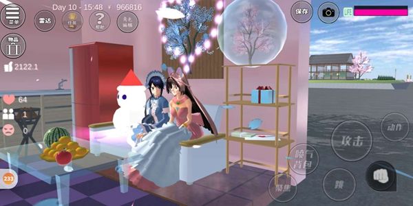 樱花校园模拟器2021年最新版有婴儿服装中文版v1.038.10 截图4