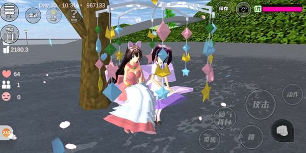 中文的樱花校园模拟器游戏大小更新最新版本2021v1.038.11 截图1