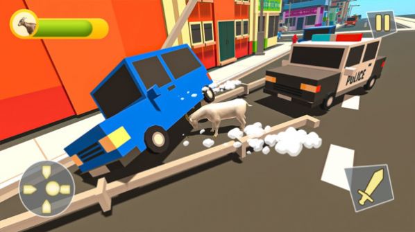 老山羊模拟器城市狂奔游戏官方版