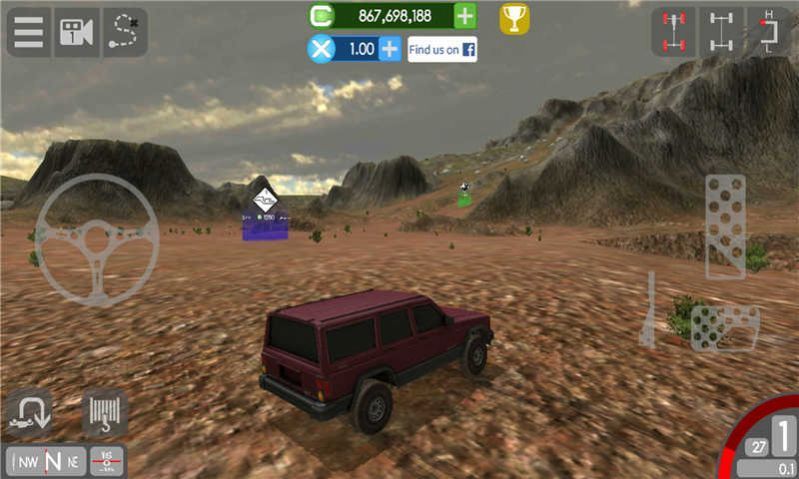 自由四驱越野车游戏中文手机版v1.85 截图0