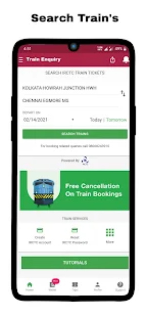 印度铁路信息查询app图1