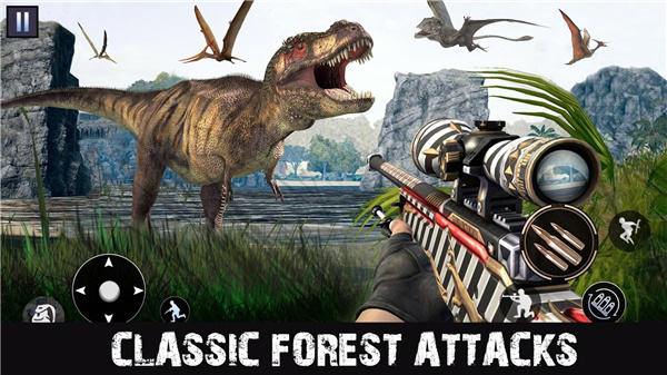 FPS猎杀恐龙射击