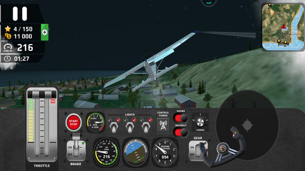 飞机飞行员模拟器V2.1 截图2