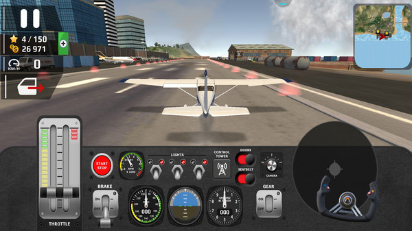 飞机飞行员模拟器V2.1 截图0