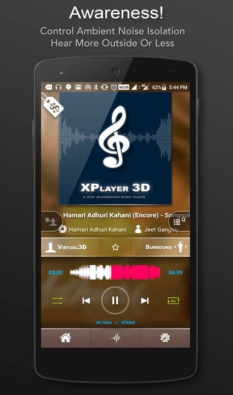 3D Surround Music Player图2