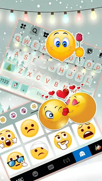 Christmas Lights主题键盘工具app手机最新版图0