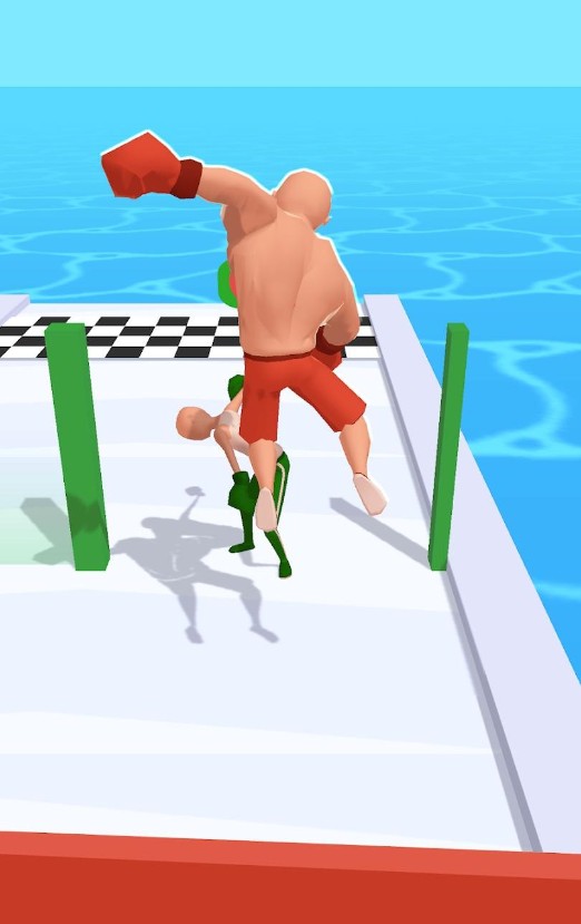 拳击手跑秀游戏安卓版（World Champ 3D）图1
