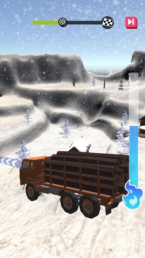 冬季公路卡车司机游戏手机版（Winter Road Truckers）图片1