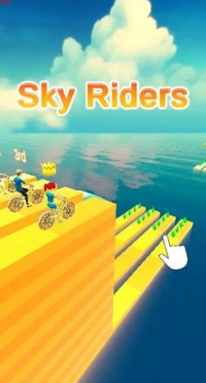 天空自行车手游戏安卓版（Sky Bikers）图0
