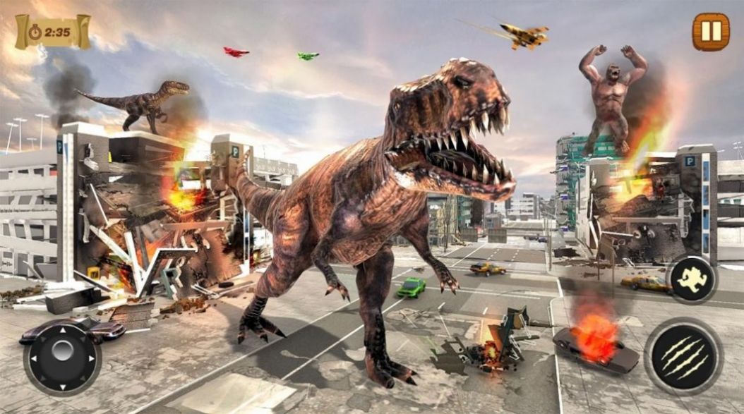恐龙城市破坏游戏安卓版图片1