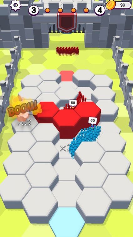 六角形战斗游戏官方版（Hexagon Battle）图0