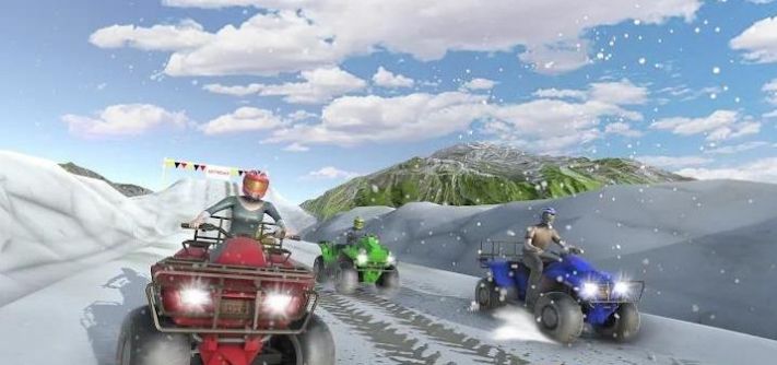 山地四轮摩托车赛游戏官方中文版（Mountain Quad Bike Racing）