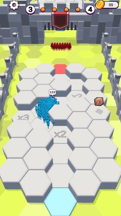 六角形战斗游戏官方版（Hexagon Battle）图1