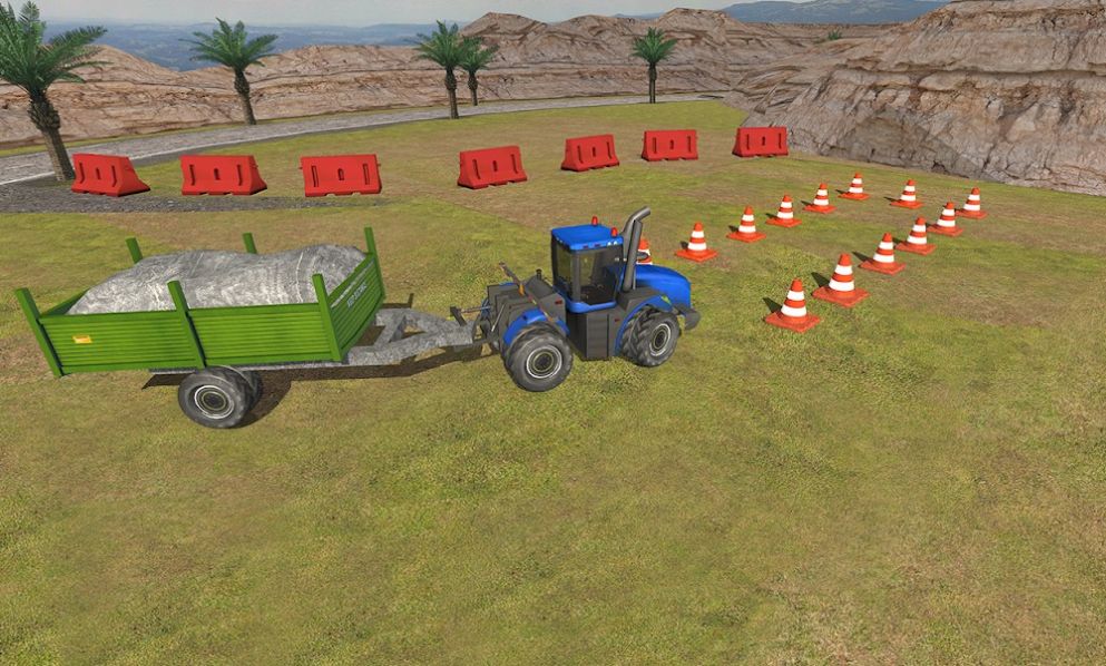 货物拖拉机手推车游戏官方安卓版（Cargo Tractor Trolley Game）图2