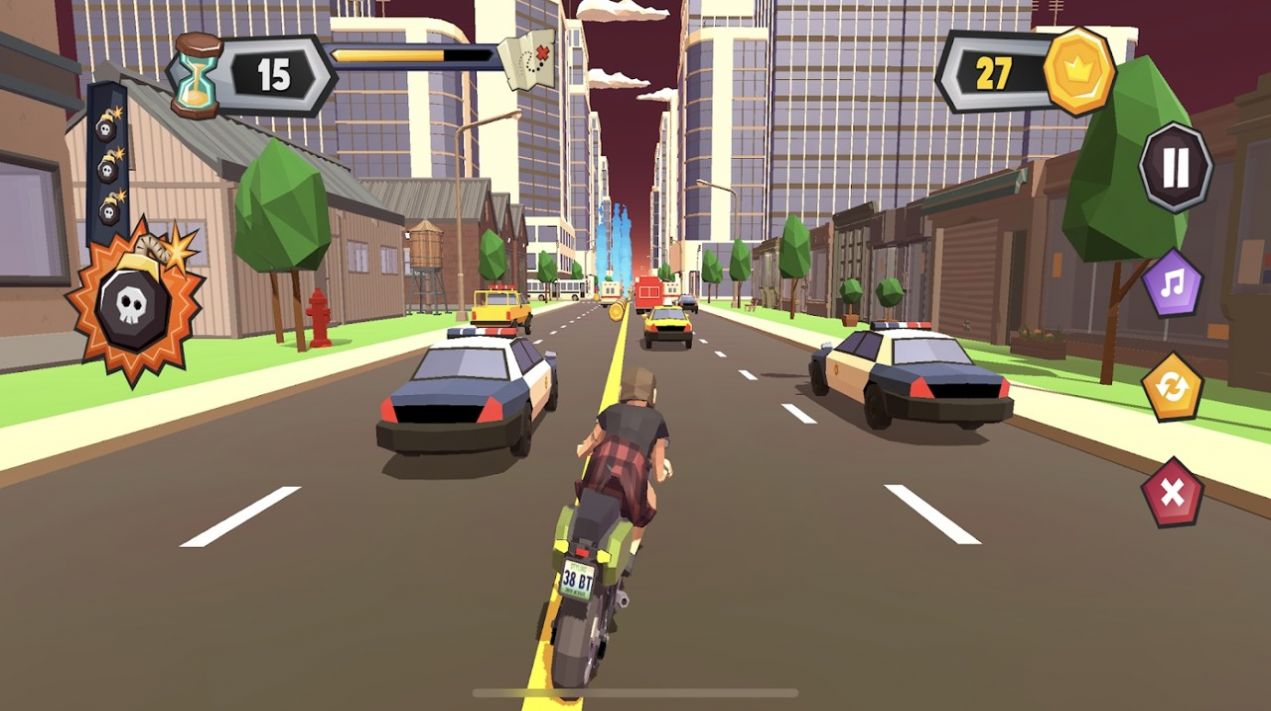 混乱交通摩托车骑士游戏中文版（Chaos Traffic Motorbike Rider）图3