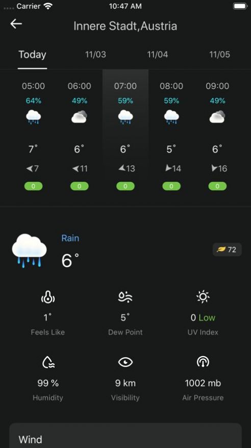 实时天气预报app安卓版图3