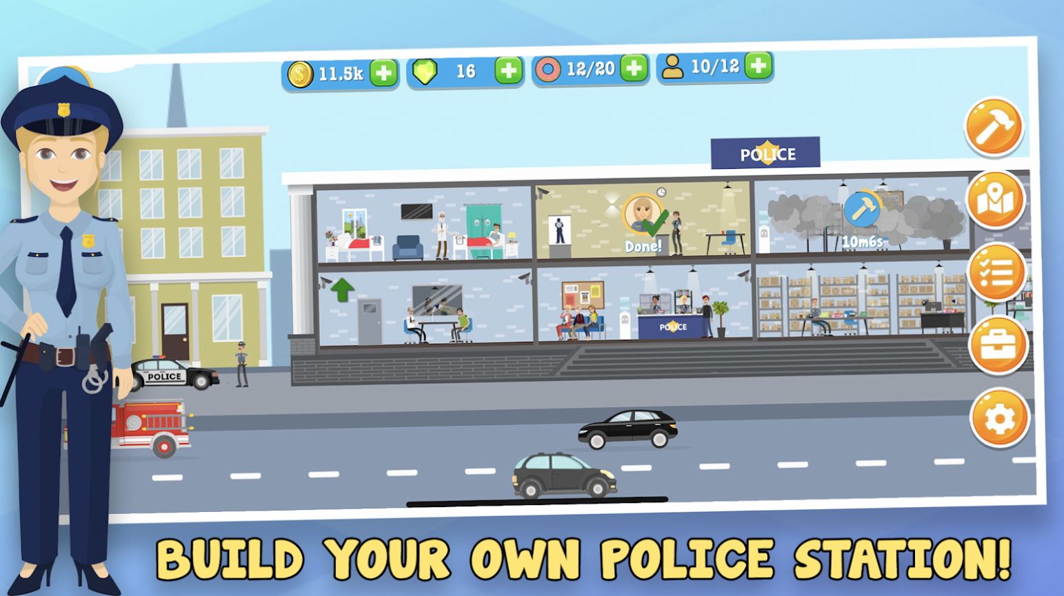 警察公司模拟器游戏官方版图0